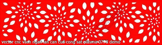 vector cnc vach ngan lan can cua cong sat plasma 0778